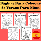 Páginas Para Colorear de Verano Para Niños: