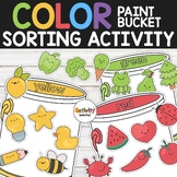 Paint Bucket Color Sorting Activity / Matching Colors / Co