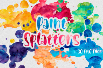 clipart paint splatter