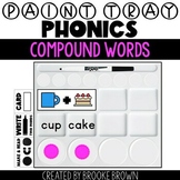 Paint Tray Phonics - COMPOUND WORDS {Science of Reading / 