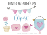 Painted Valentine’s Day Clipart