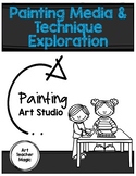 Painting Exploration Choice-based Student-Centered Art