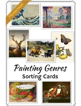 Preview of Painting Genres Art Sorting Activity