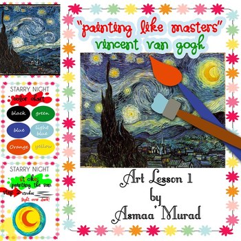 Preview of Painting Like Masters - Van Gogh Art Lesson