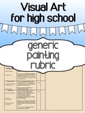 Painting RUBRIC for high school - GENERIC