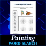 Painting Word Search Puzzle