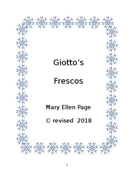 Preview of Mosaics, Illuminated Manuscripts, and Giotto's Frescoes  (revised 2018)