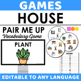 Pair Me Up - Vocabulary Activities - Spot It Inspired - House