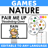Pair Me Up - Vocabulary Activities - Spot It Inspired - Nature