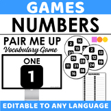 Pair Me Up - Vocabulary Activities - Spot It Inspired - Numbers