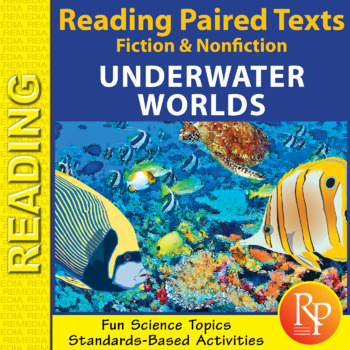 Preview of Underwater Worlds: Ocean Life | Paired Fiction & Nonfiction Stories | Activities