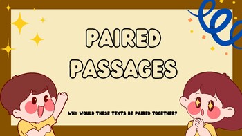 Preview of Paired Passage Analysis