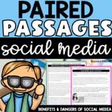 Paired Passages Compare and Contrast Two Texts Social Media