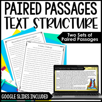 Preview of Paired Passages | Comparing Text Structures w/ Digital Paired Passages