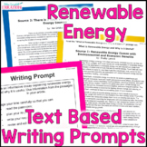 Paired Passages Informative Writing Prompt - Renewable Energy - 5th Grade