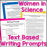 Paired Passages with Writing Prompt on Women in STEM - 4th