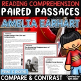 Paired Passages Writing Prompts Paired Text Amelia Earhart