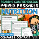 Paired Passages with Writing Prompts Paired Text Healthy E