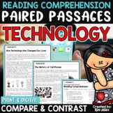 Paired Passages Paired Texts | Compare and Contrast | History of Technology