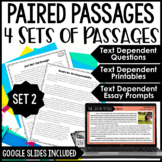 Paired Passages and Activities (Set 2) - with Digital Pair