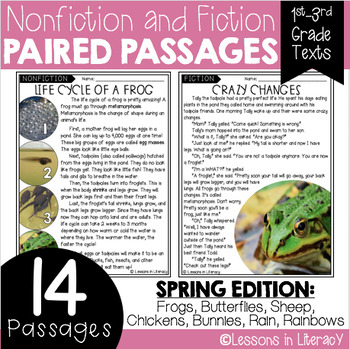 Preview of Spring Paired Passages