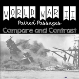 Paired Passages | WWII | Compare & Contrast Two Texts | Co