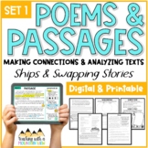 Paired Passages With Poems | Set 1