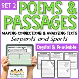 Paired Passages With Poems | Set 2