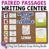 Paired Passages Writing Center: Citing Text Evidence in Es