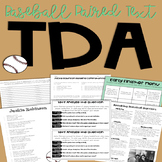 Jackie Robinson TDA: Paired Text Nonfiction Article & Poem