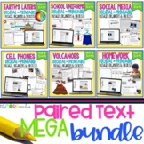 Paired Text Passages - Informational and Opinion Writing - Bundle