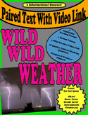 Paired Text " Wild Weather"  Hurricanes  Tornadoes  Thunderstorms