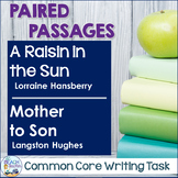 Paired Texts - A Raisin in the Sun & Mother to Son - Dista