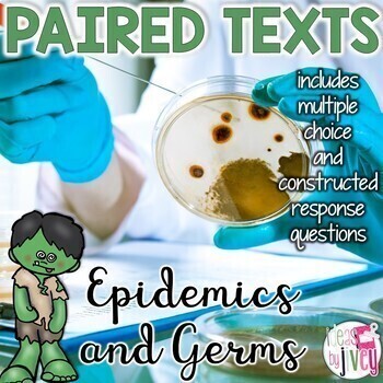 Preview of Paired Texts [Print & Digital]: Epidemics and Germs Grades 4-6