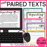 Paired Texts Freebie Print and Digital 4th - 6th Grades