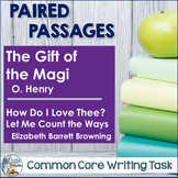 Paired Texts - Gift of the Magi and How Do I Love Thee? - 
