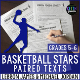 Basketball Paired Texts: LeBron James and Michael Jordan (
