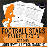 Football Paired Texts: Peyton Manning and John Elway: Nonf