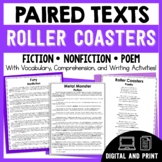 Paired Passages - Paired Texts - Roller Coasters