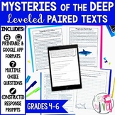 Paired Texts [Print & Digital]: Mysteries of the Deep Grades 4-6