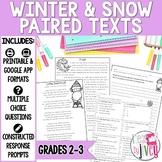 Paired Texts [Print & Digital]: Winter and Snow Grades 2-3