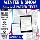 Paired Texts [Print & Digital]: Winter and Snow Grades 4-6