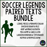 Paired Texts:  Soccer Legends Bundle