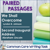 Paired Texts - We Shall Overcome and Second Inaugural Addr