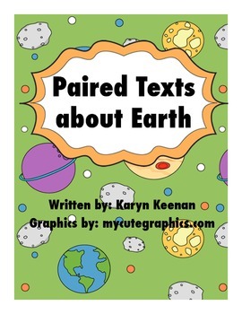 Preview of Paired Texts about Earth
