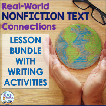Preview of Paired Texts Fiction and Nonfiction  - Choice Board Writing Activities - Bundle