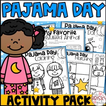Preview of Pajama Day Activities