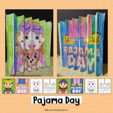 Pajama Day Activities Coloring Page Bulletin Board Agamogr