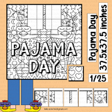 Pajama Day Bulletin Board Coloring Pages Activities Pop Ar