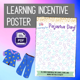 Pajama Day Incentive Reward Chart Poster - Not Program Spe